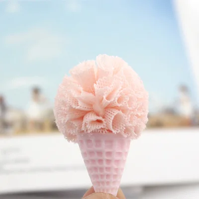 Pink 20 шт 3,2*2,5 см цветочный шар мороженое для детей аксессуары для волос сделай сам, поделки ручной работы искусственные цветы для украшения - Цвет: Pink