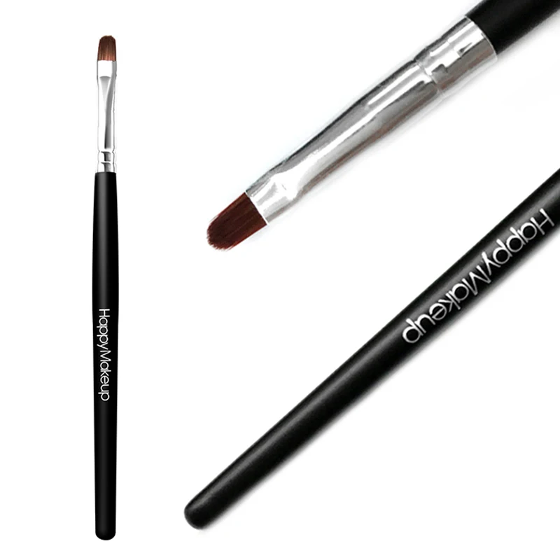 Makeup Brush Set Makeup Brush Lip Brush Makeup Tool Set Makeup Tool 1 Pcs Black Fiber Hair Lipstick Lip Gloss Makeup Brush Beauty Make Up Tools Women