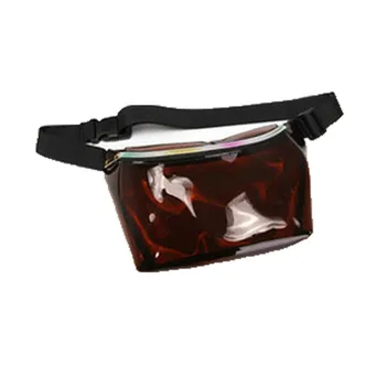 

New Women Bag PVC Transparent Clear Bag For Ladies Waist Fanny Pack Belt Bag Pouch Hip Bum Bag Fashion Travel Small Purse