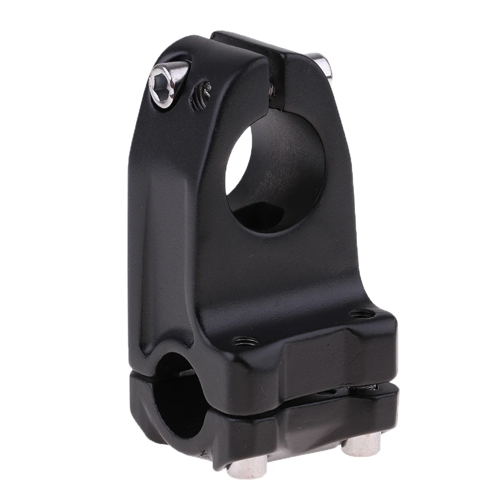 Aluminum Alloy Fixed Cycling Mountain Bike Short Handlebar Stem Riser for Track Bike, BMX, Downhill Bike