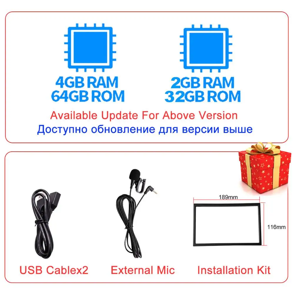 7 &quot2Din Универсальный Android автомобильный стерео радио GPS Carplay DSP SPDIF сабвуфер WiFi 4G SIM