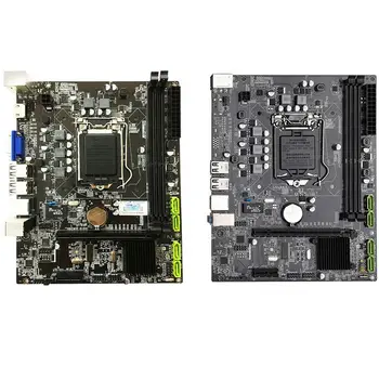 

H55 Motherboard LGA1156 DDR3 16Gram Dual Sata 2.0 4XUSB 2.0 PCI with P55-1156 Parts CPU Gaming LGA 1156 Motherboard