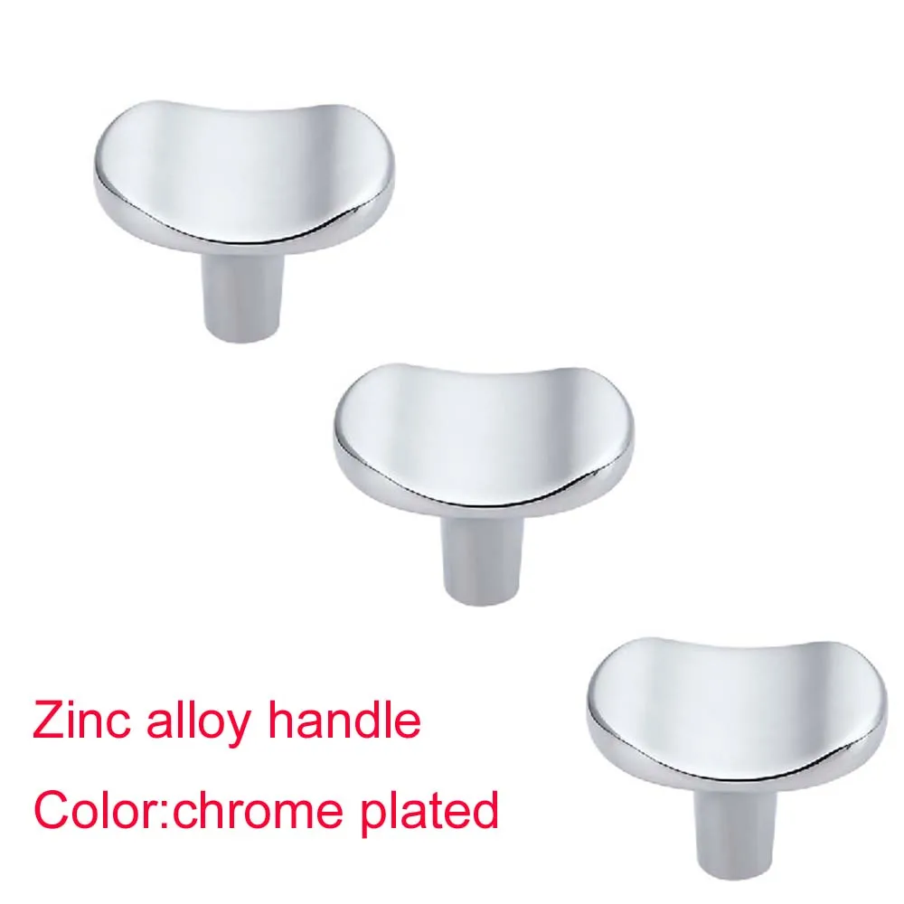 

chrome knob furniture handle,cp cabinet zinc handle 38*32*21mm