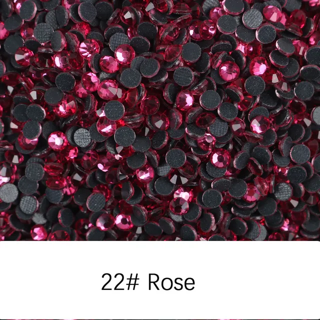 1000 Gross 140,000Pcs  bulk Wholesale Big Pack DMC Hotfix Rhinestones   Crystal Glass  Better Stone With Glue On Stones 22