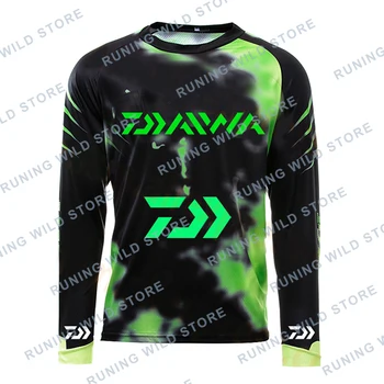 

2020 New Style DAIWA DAWA Quick Drying Long Sleeve Men Sunscreen Anti-uv Breathable Summer Autumn Fishing Clothing daiwa jacket