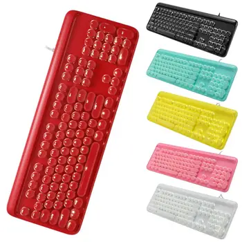 

Mr 2019 NEW Mechanical Keyboard Blue Switch Solid Color 87 Keys White Backlit Crystal Key Cap Esports Gaming Desktop Computer