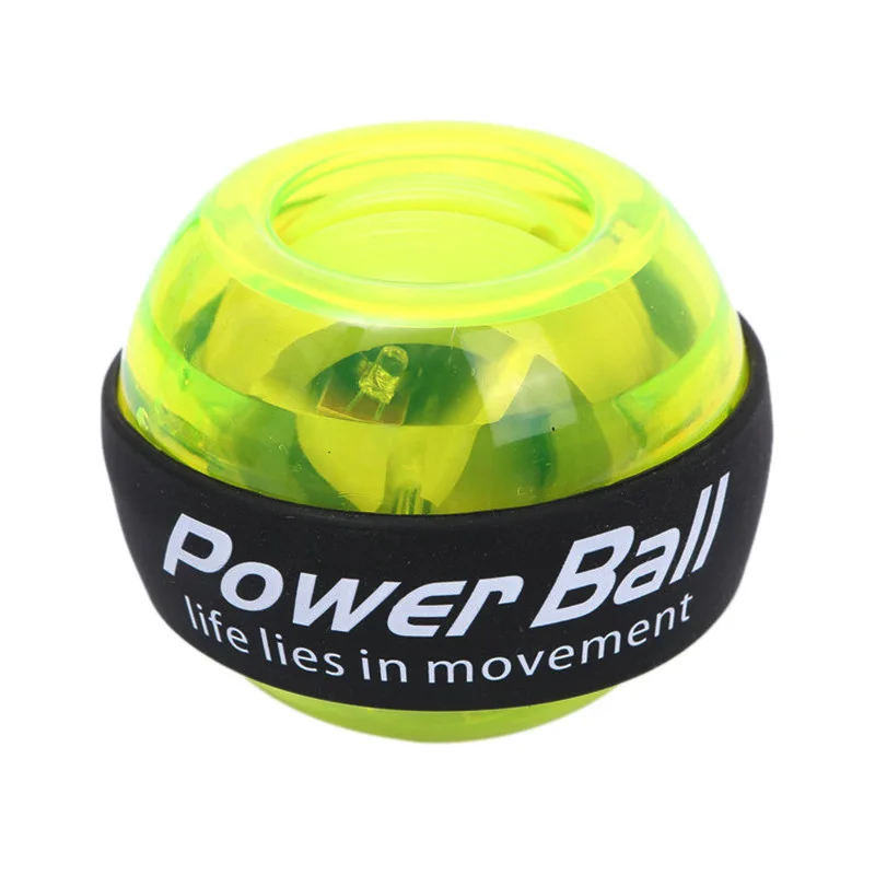 LED Wrist Ball Trainer Gyroscope Strengthener Gyro Power Ball Arm Exerciser Power ball Exercise Machine Gym Fitness Equipment