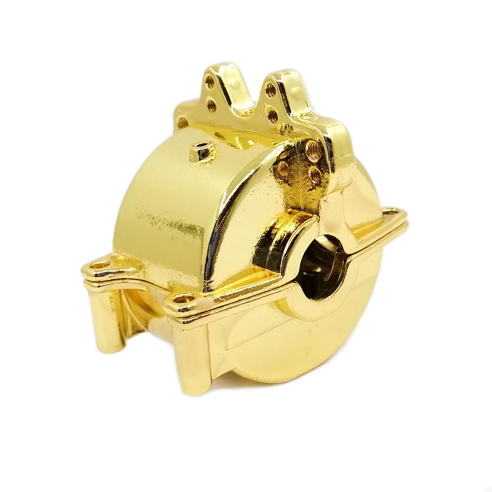 Gold 3pcs 3 шт. Алюминий Шестерни коробка дифференциальный Корпус с винтами A949-12 для RC WLtoys 1/18 A949 A959 A969 A979 модель автомобиля - Цвет: Gold 3pcs