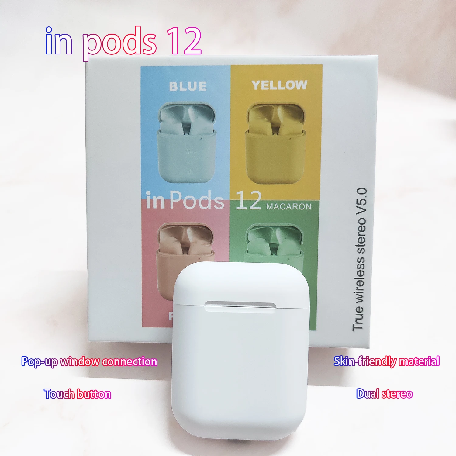 

i11tws Bluetooth Earphone Mini Headphone Wireless Earbuds Sport Bluetooth Headset with Charging Box Mic ear for smart phone