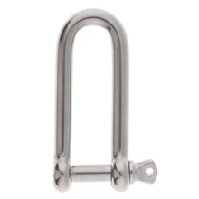 *#Best Price Stainless Steel Screw Pin Chain Anchor D Shackle - 1/4 Inch - 6mm *#Best Price Stainless Steel Screw Pin Chain Anchor D Shackle - 1/4 Inch - 6mm
