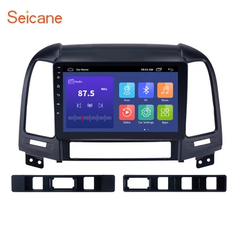 شراءSeicane الروبوت 10.0 2din سيارة راديو GPS لشركة هيونداي سانتا في 2 2006 2007 2008 2009 2010 2011 2012 ستيريو مشغل فيديو و Headunit