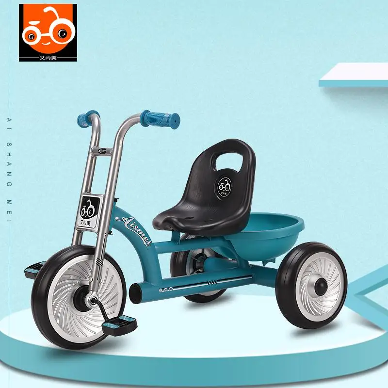 Детский трехколесный велосипед игрушка автомобиль Детский сад Игрушка детский велосипед 1-3-2-6 лет велосипед - Цвет: A