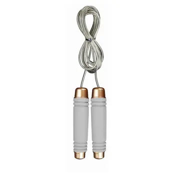 

Competition Weighted Training Gym Ball Bearing Workout Anti Slip Fitness Equipment Jump Rope Steel Wire Speed Free