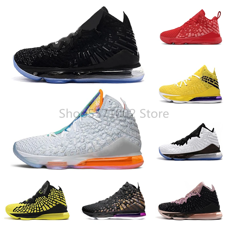 

2020 lebron 17 win win mens shoes black white Future Air review Red carpet navy men breathable basketball trainer
