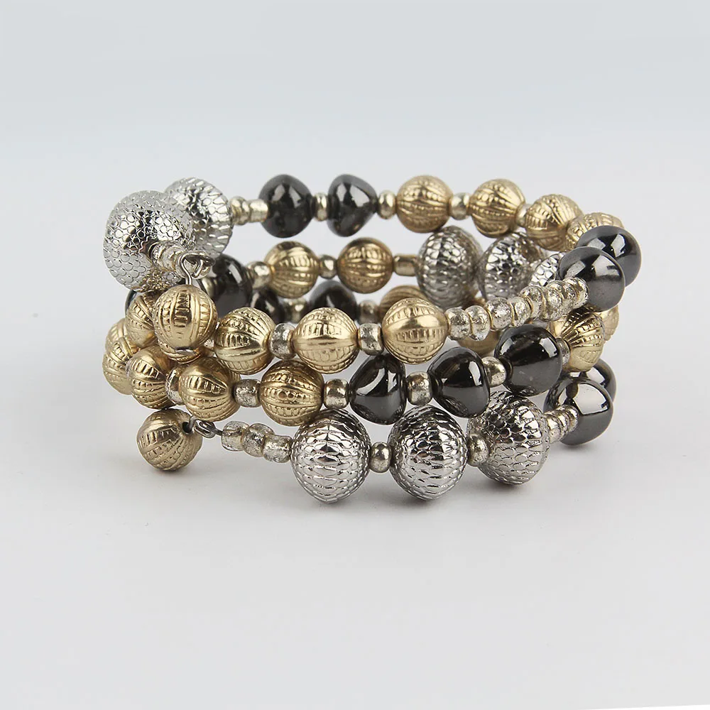 Лидер продаж ювелирные изделия золото серебро гематит трехцветная пластина