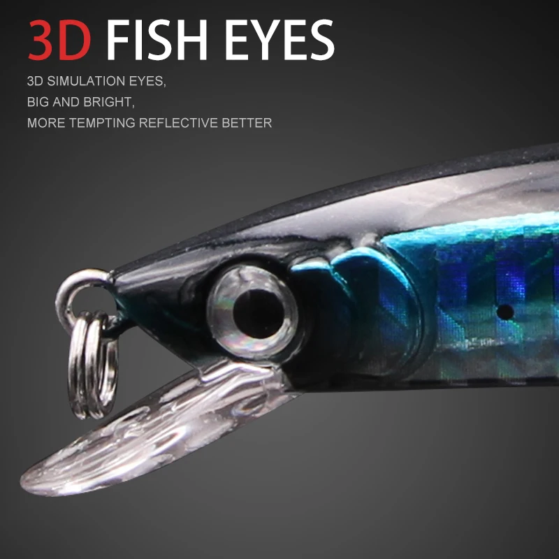 Wondershot A14 미노우 싱킹 워블러 바다 낚시 미끼 90mm/110mm 작은 하드 미끼 인공 미니 Swimbait Leurre Pescar
