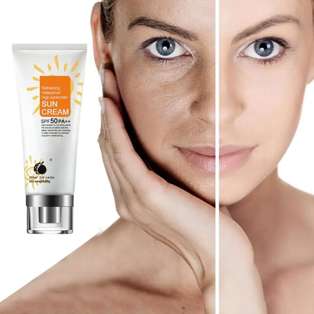 Солнцезащитный крем для лица SPF 50, отбеливающий крем от солнца, солнцезащитный крем для кожи, увлажняющий крем с масляным контролем