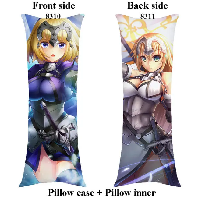 Длинная Подушка Fate Zero hugging включает внутреннюю подушку Altria Pendragon ReZero, Hajimeru Isekai Seikatsu, подушку для тела, настраиваемый подарок - Цвет: pillow