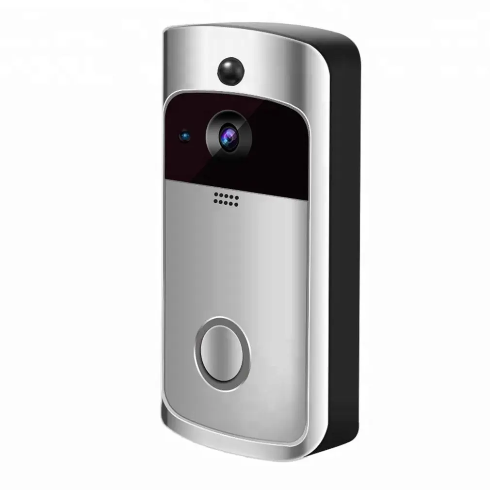 Wi-Fi Подключение видео безопасность смартфон беспроводной дверной звонок квартиры дома беспроводное Кольцо Водонепроницаемый дверной