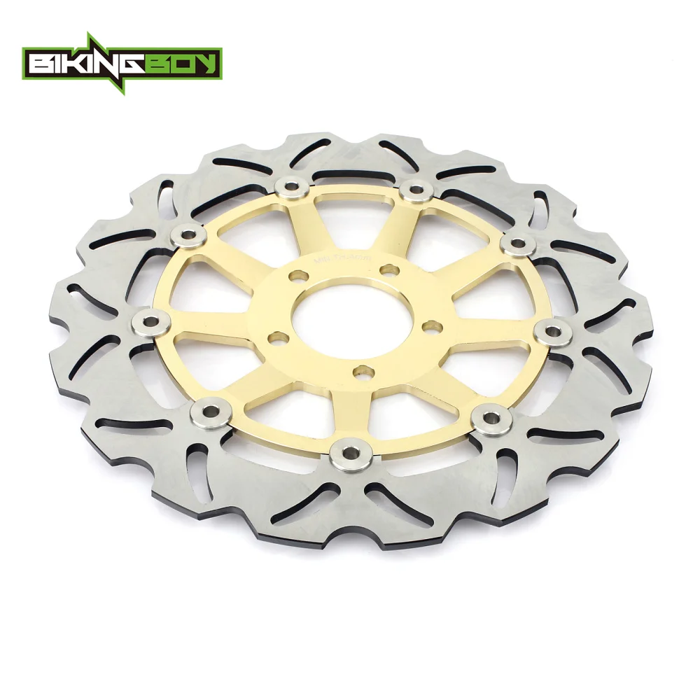 BIKINGBOY для KAWASAKI ZX12R ZX-12R Ninja ZX1200B 04 05 06 2004 2005 2006 Полный Комплект Передние Задние тормозные диски роторы колодки