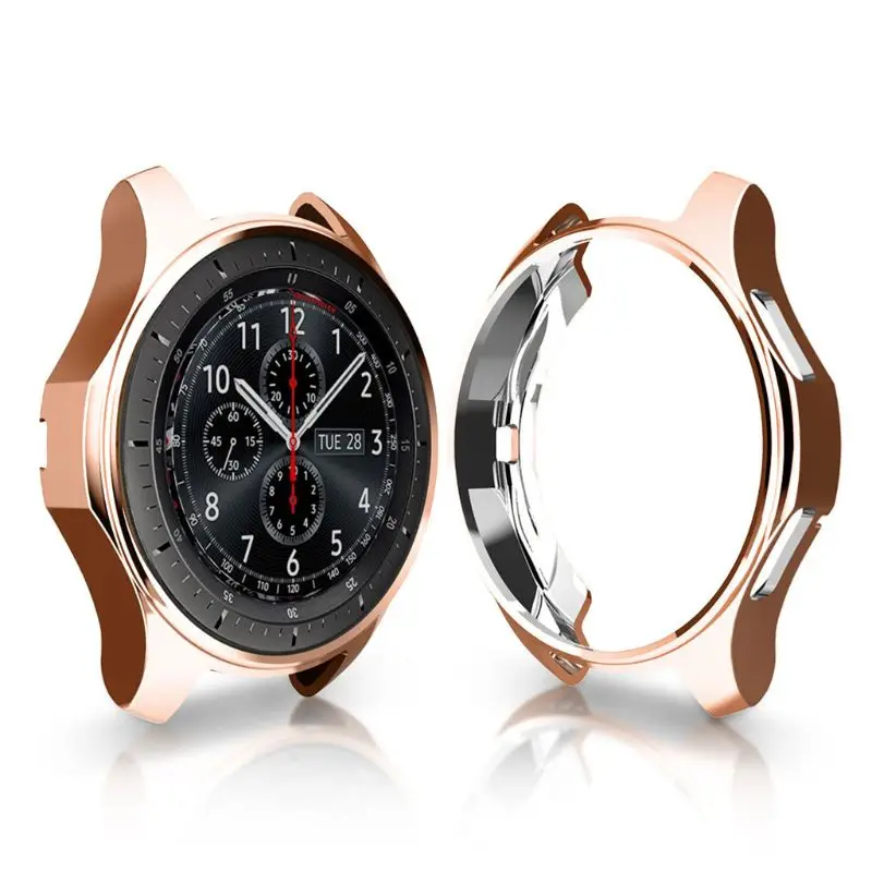 46 мм покрытие ТПУ против царапин рамка Защитная крышка оболочка для samsung gear S3 классический S4 Galaxy Watch JUL31
