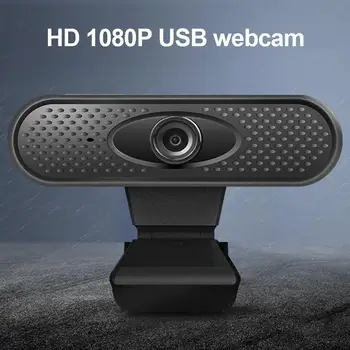 

Full HD 1080P Webcam USB Pc Computer Camera with Microphone Driver-free Video Webcam for Online Teaching Live Broadcast