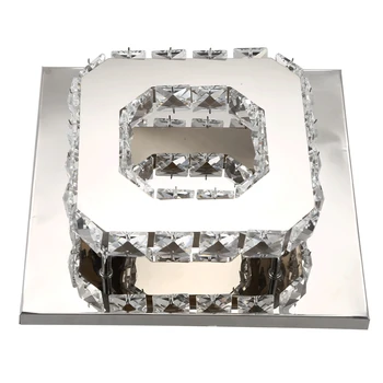

20 CM Stainless steel crystal Ceiling Light Corridor Light Crystal Chandelier LED Chandelier Ceiling Lamp Light Chandelier Hangi