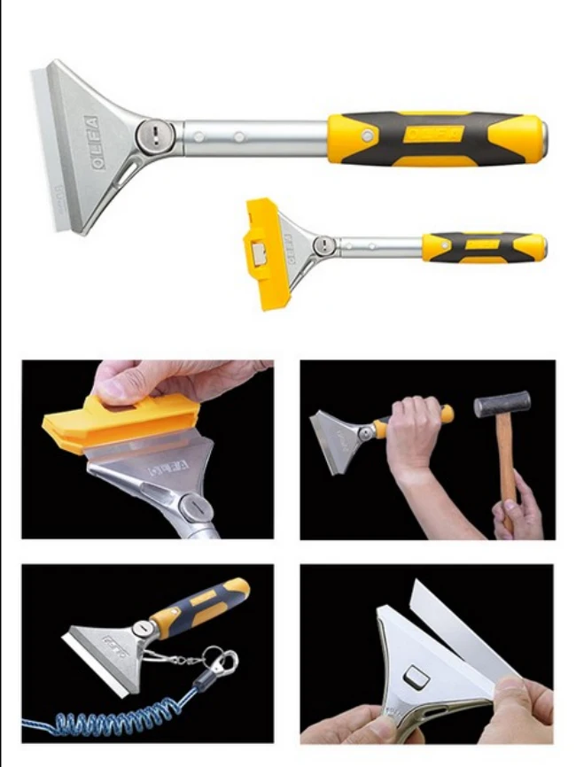 MADE IN JAPAN OLFA Professional Heavy-Duty Scraper 300 XSR-300 for Floor scraping cleaning walls cleaning glass panels