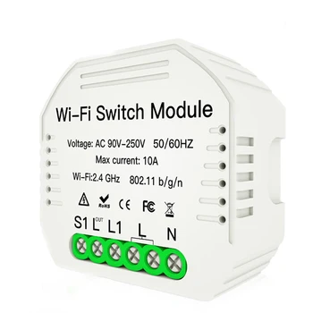 

Module Bedroom Living Room Portable APP WIFI 2 In 1 Automation Hotel Office DIY Remote Control Light Switch Smart Home