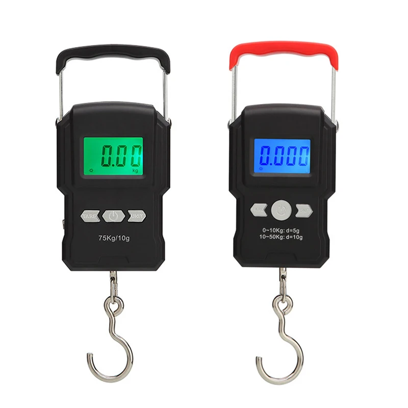 

Digital Scale with Measuring Tape for Luggage Travel Weighting Steelyard Hanging Electronic Hook Scale Weight Tool LCD Backlight