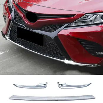 

Chrome Front Bumper Lip Strip Cover Trim for Toyota For Toyota Camry 2018-2019