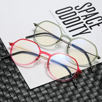 

Reven Jate Men and Women Unisex Fashion Optical Spectacles Eyeglasses High Quality Glasses Optical Frame Eyewear 1849