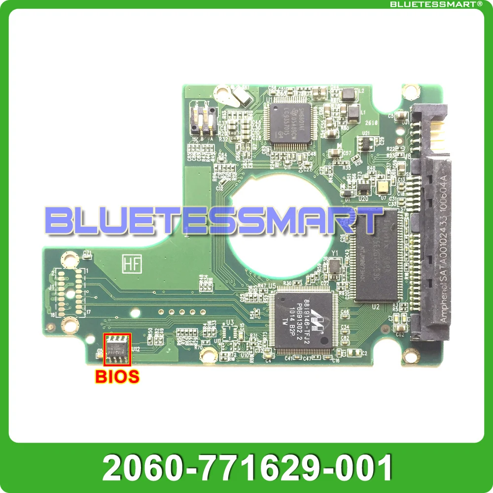 

HDD PCB logic board 2060-771629-001 REV P1 for WD 2.5 SATA hard drive repair data recovery