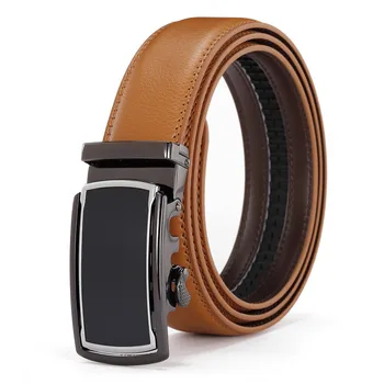 

New Men Business Style Belts Fashion Brand Luxury Belts for Men Designer Belts Men Automatic Buckle Cowhide Belts w/3.5cm Strap