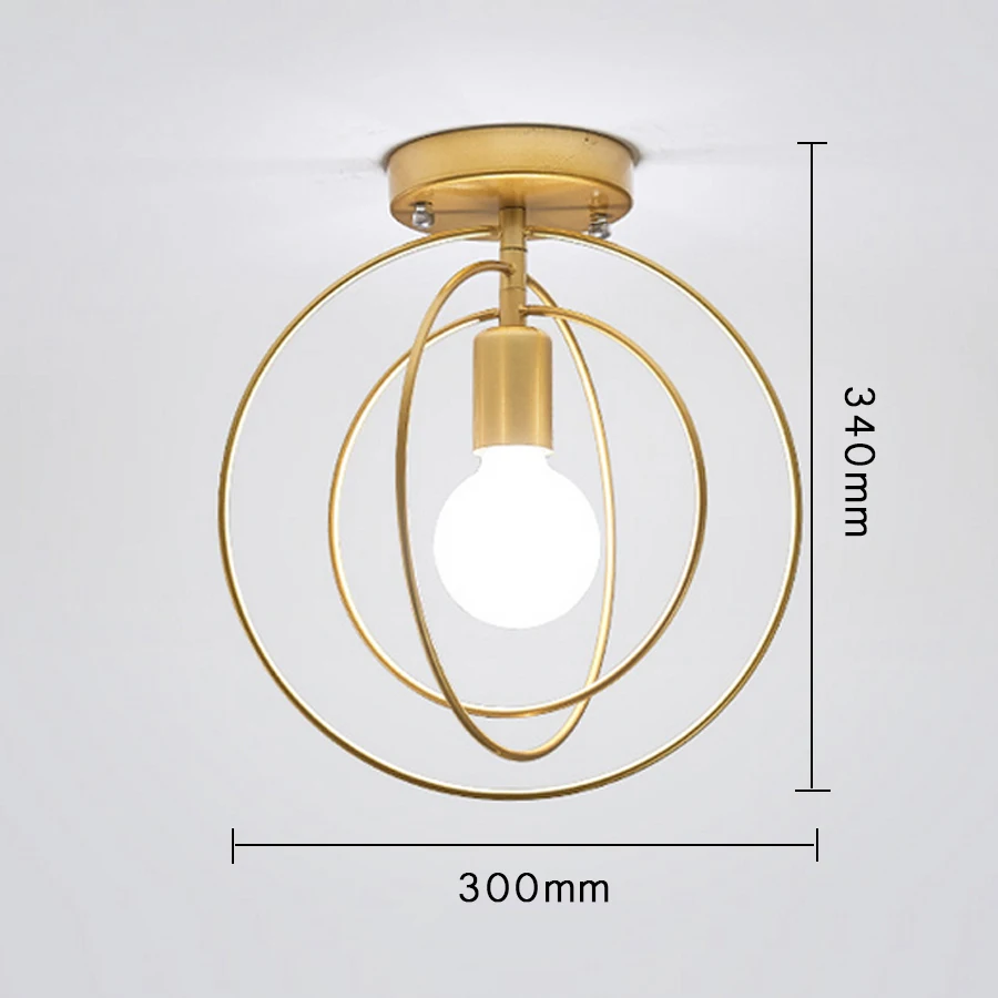 p lampshade Современные скандинавские черные кованые E27 светодиодные потолочные лампы для кухни, гостиной, спальни, кабинета, балкона, крыльца, ресторана, кафе-отеля - Цвет корпуса: p lampshade