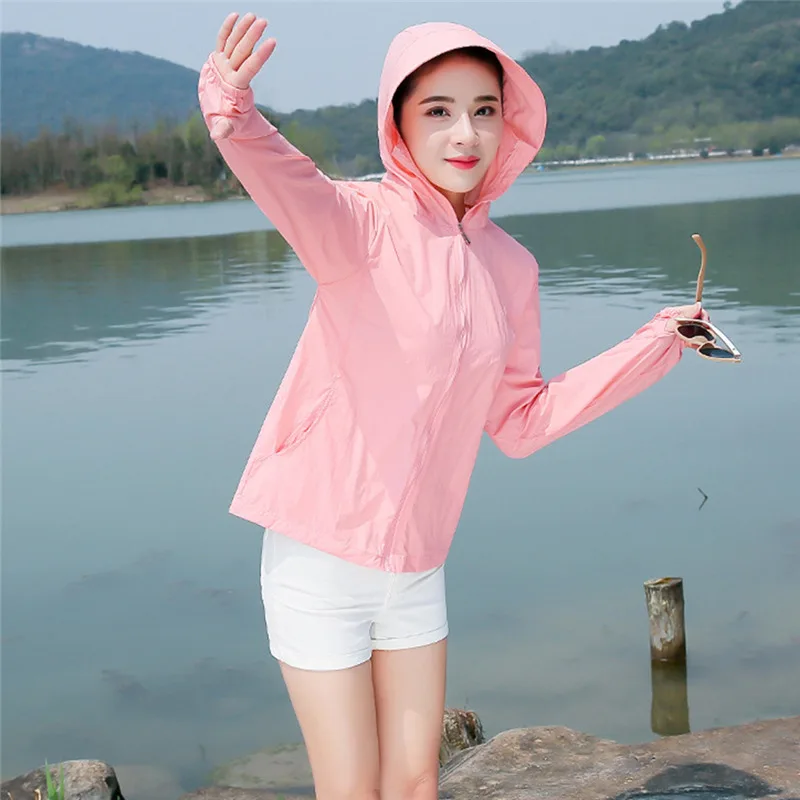 Outdoor Sun Protection Clothing Women'S  Jacket UV Protection Summer Hiking Shirts Outdoor Sun Protection Clothing  #0G21 (13)