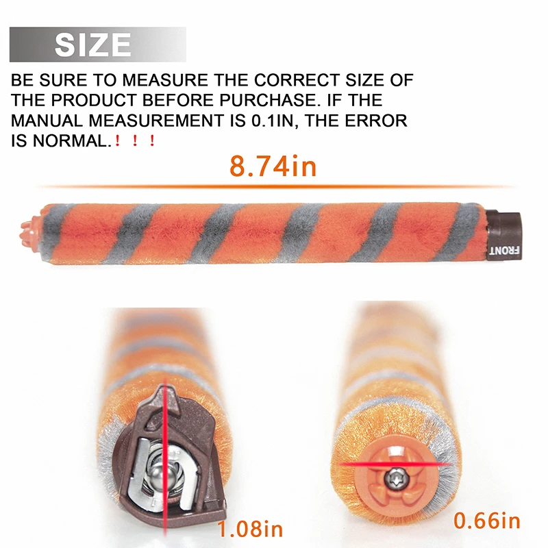 Kit Roller Brush For Shark NV800 NV801 NV803 UV810 NV200 NV202 Replacement Parts Anti Winding | Дом и сад