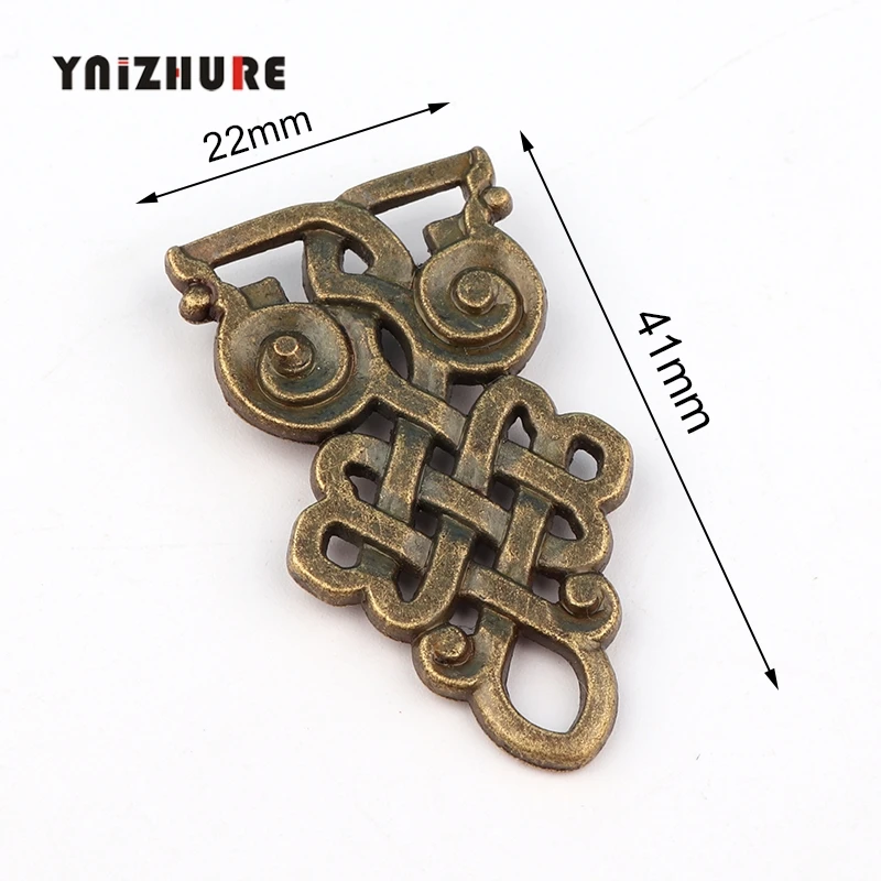 YNIZHURE 4 шт. Сова антикварный патч Рон железная листовая металлическая сплав цветок