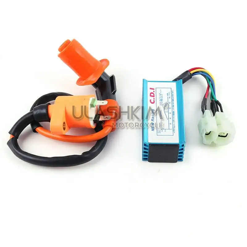 GY6 50 80 upgrade 100 cc 137QMA QMB139 4T комплект головки цилиндра гоночный выхлоп A9 ролики распределительного вала масло Шестерня кольца руки в сборе