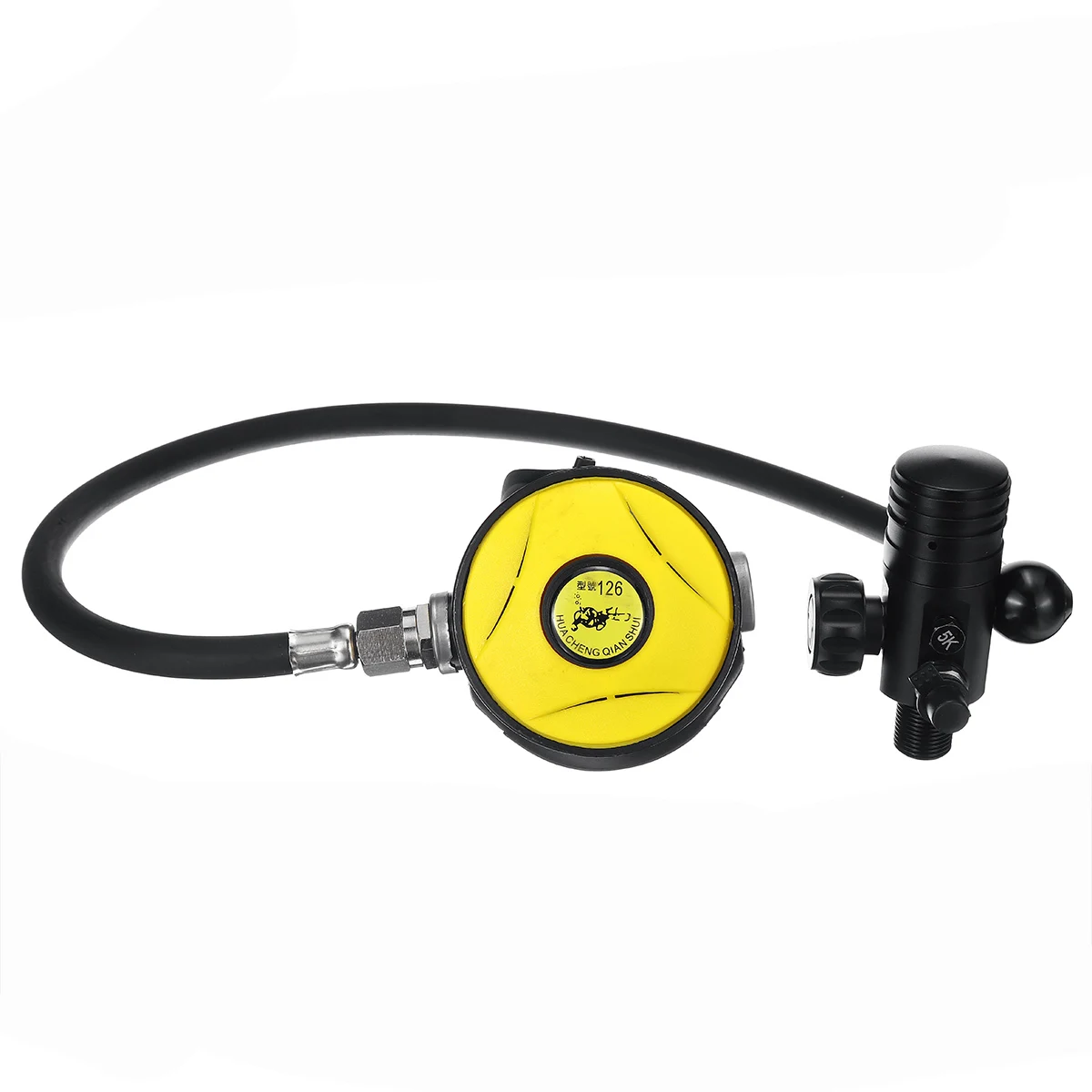 Breath Valve 1L SMACO кислородный баллон для подводного плавания, вращающийся клапан для дайвинга, респиратор для подводного плавания, дыхательное оборудование для дайвинга - Цвет: Breath Valve