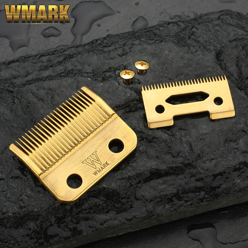 Профессиональная Беспроводная Машинка для стрижки волос WMARK blade стальные