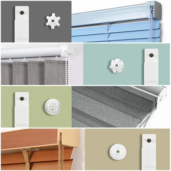 Zemismart Tuya Zigbee Roller Shade Driver Smart Rechargeable Blinds Motor Work with Solar Panel Alexa Google Home Yandex Alice 5