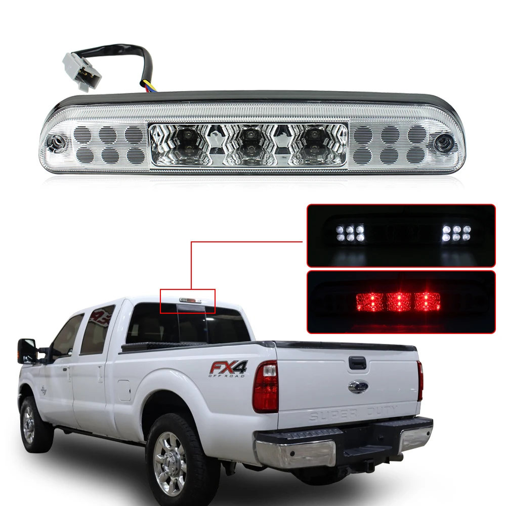 Светодиодный третий стоп светильник сигнал на заднюю крышу для Ford 1999 2015 F250 F350 F450