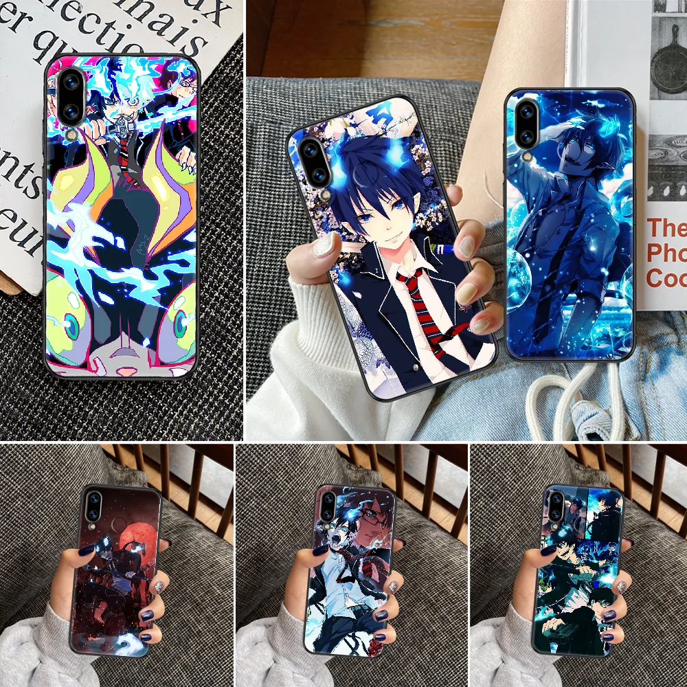Чехол аниме Ao no Exorcist для Huawei Honor 6A 7A 7C 8A 8X 8 9 9X 10 10i 20 Lite Pro роскошный черный чехол из