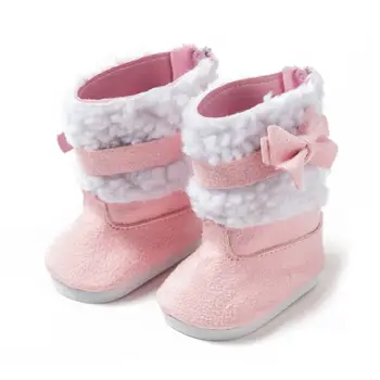 

Winter Toddler Baby Girl Boy Warm Snow Boots Infant Soft Sole Crib Cotton Shoes E65D