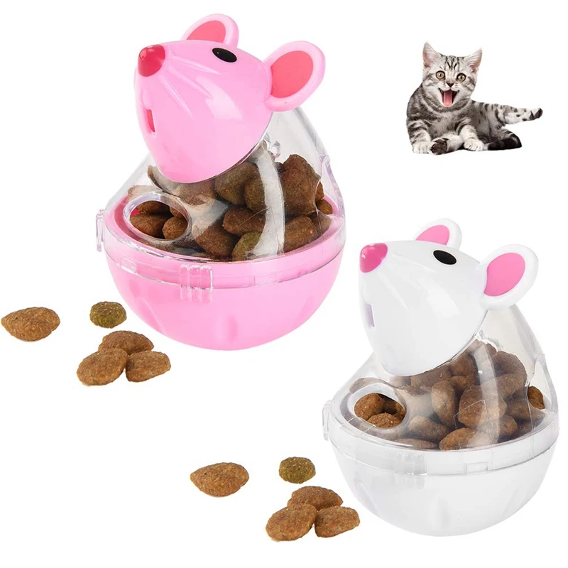 Лидер продаж, мяч для игры в кошки, забавные животные, еда, мяч для утечки, интерактивный котенок, диспенсер для еды, креативный IQ лечения, дозирующая игрушка для кошек