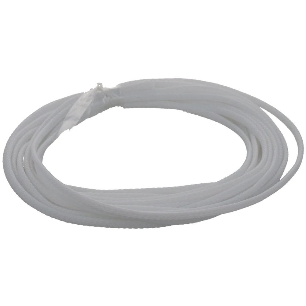 2 мм/3 мм ширина 0,5~ 10 м длинный Плетеный защитный рукав устойчивый к коррозии ПЭТ Плетеный кабель изоляция рукав для защиты провода - Цвет: White 3mm x 5m