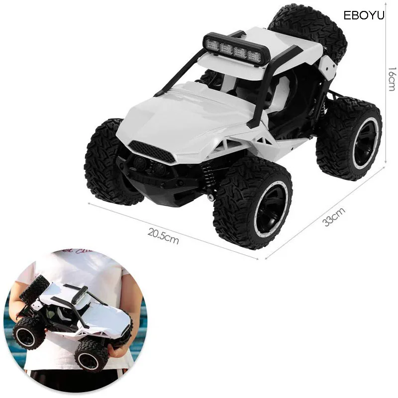 EBOYU 2010A RC автомобиль 1:14 25 км/ч высокоскоростной пульт дистанционного управления 2,4 ГГц пустынный Багги внедорожный Радиоуправляемый грузовик электрический игрушечный автомобиль для детей