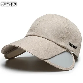 

SILOQIN Men's Novelty Fishing Cap 2020 Summer New Breathable Baseball Cap Bone Sports Caps Women's Personality Beach Hat Unisex