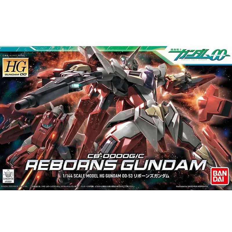 Bandai Gundam HG 00 53 1/144 Reborns Livonz сборка фигурная модель | Игрушки и хобби